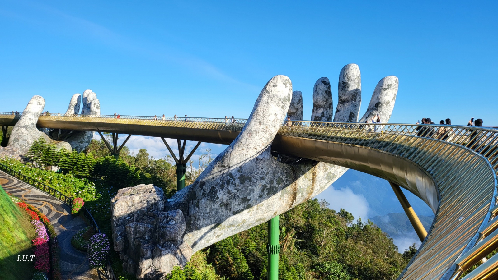 Golden bridge