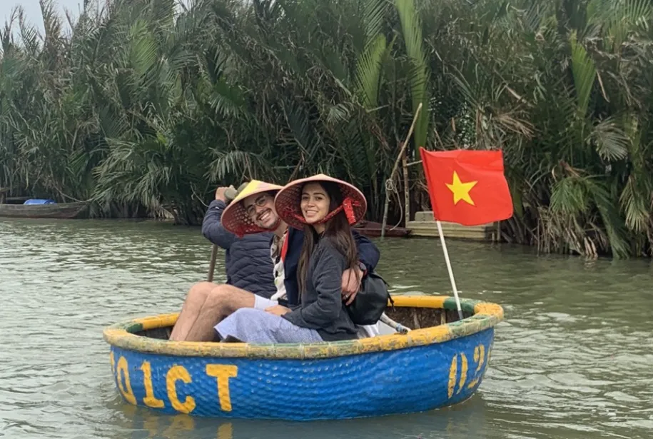 basket bamboo ride