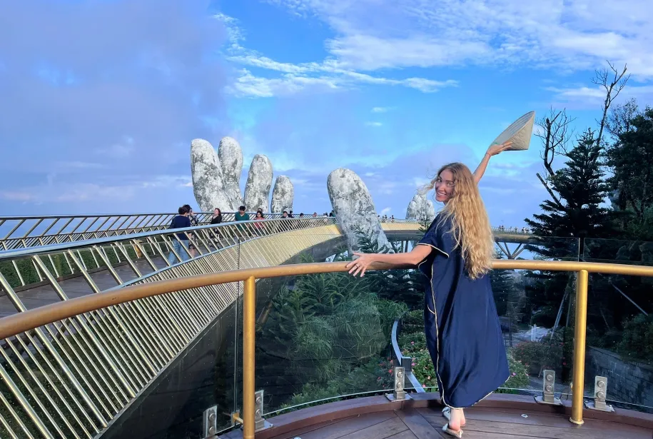 Golden Bridge in Da Nang