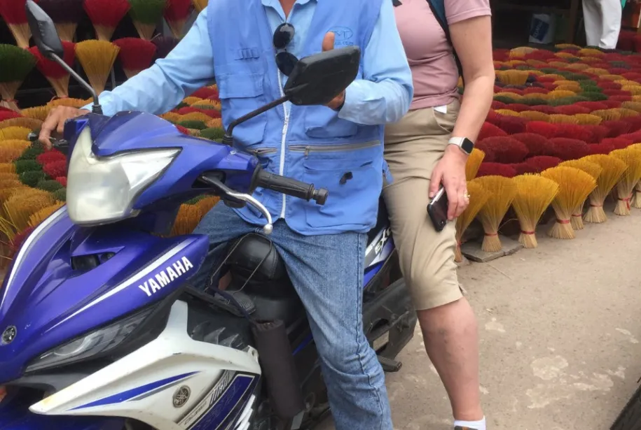 Hue city tour with motorbike