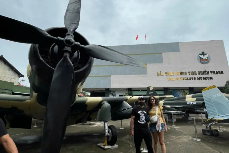 Museo de guerra en Ho Chi Minh