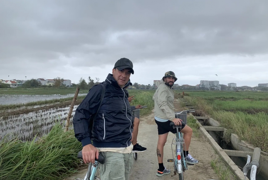 Tour à vélo